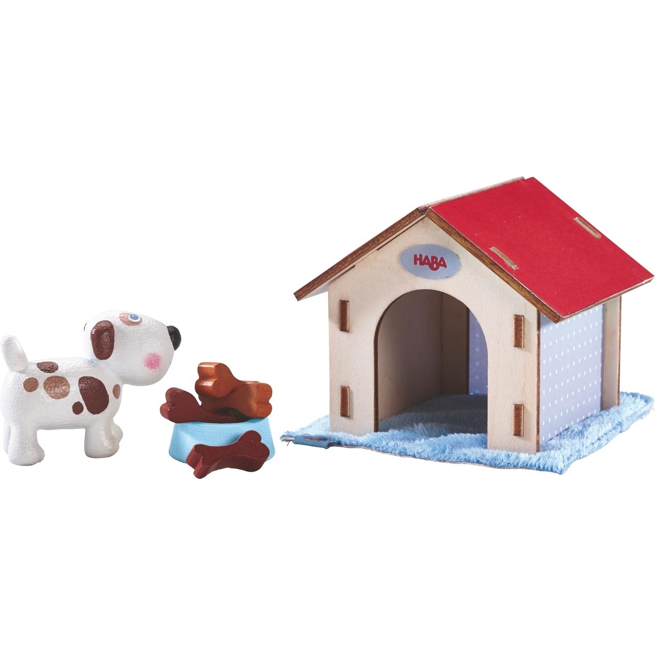 Haba Little Friends Lucky Dog and Doghouse    