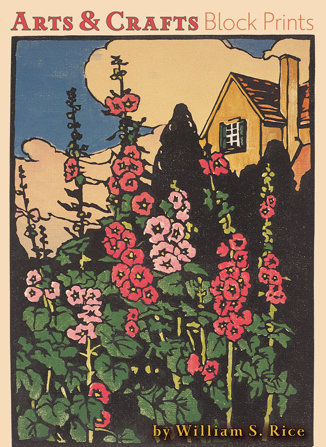 Arts & Crafts Block Prints - William S. Rice Boxed Assorted Note Cards ...