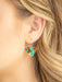 Holly Yashi Mercury Earrings in Amber    
