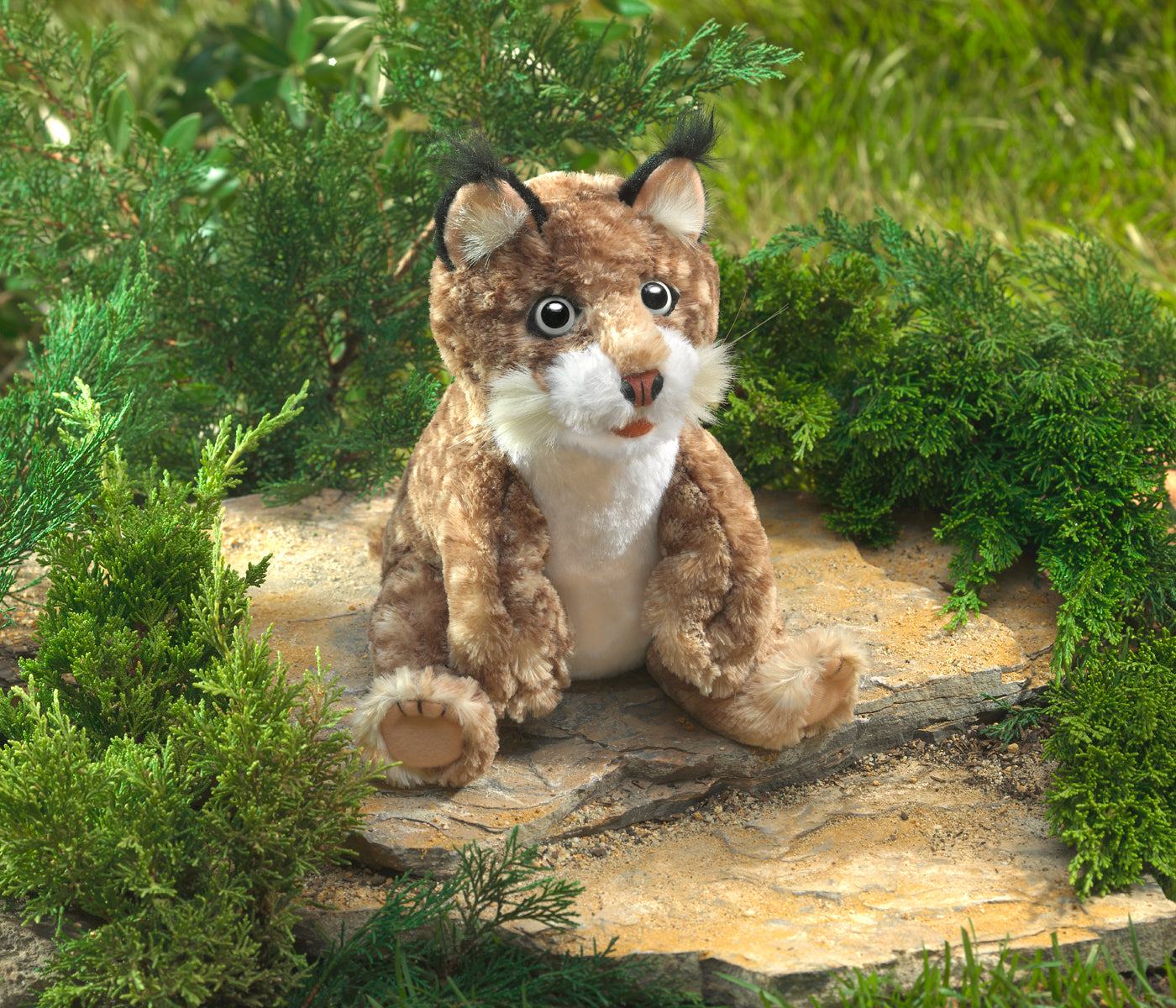 Folkmanis Puppet Bobcat Kitten    
