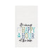 It's Always Happy Hour At The Lake Waffle Weave Kitchen Towel    