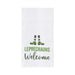 Leprechauns Welcome Embroidered Flour Sack Towel    