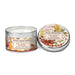 Fall Leaves & Flowers Soy Wax Travel Candle    