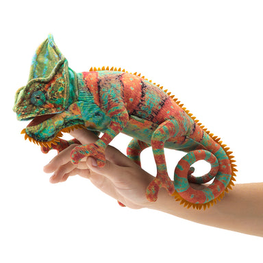 Folkmanis Puppet - Small Chameleon    