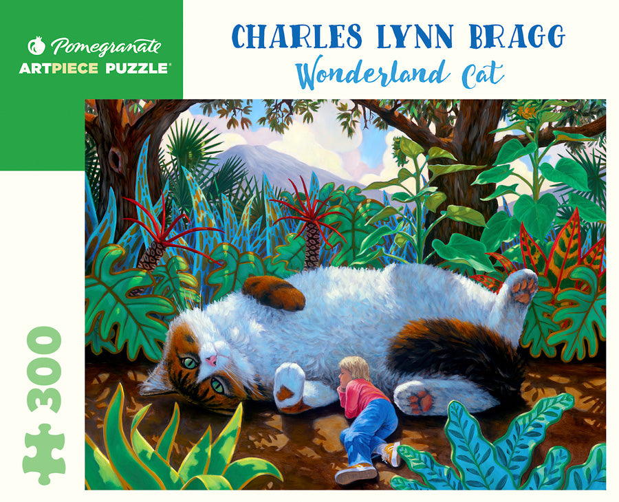 Wonderland Cat - 300 Piece Charles Lynn Bragg Puzzle    