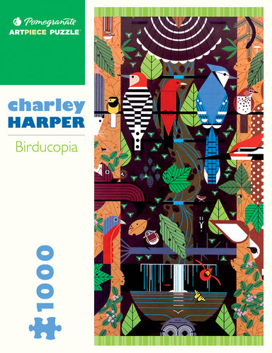 Birducopia - Charley Harper 1000 Piece Puzzle    