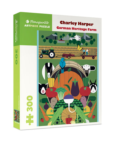 Gorman Heritage Farm - 300 Piece Charley Harper Puzzle    