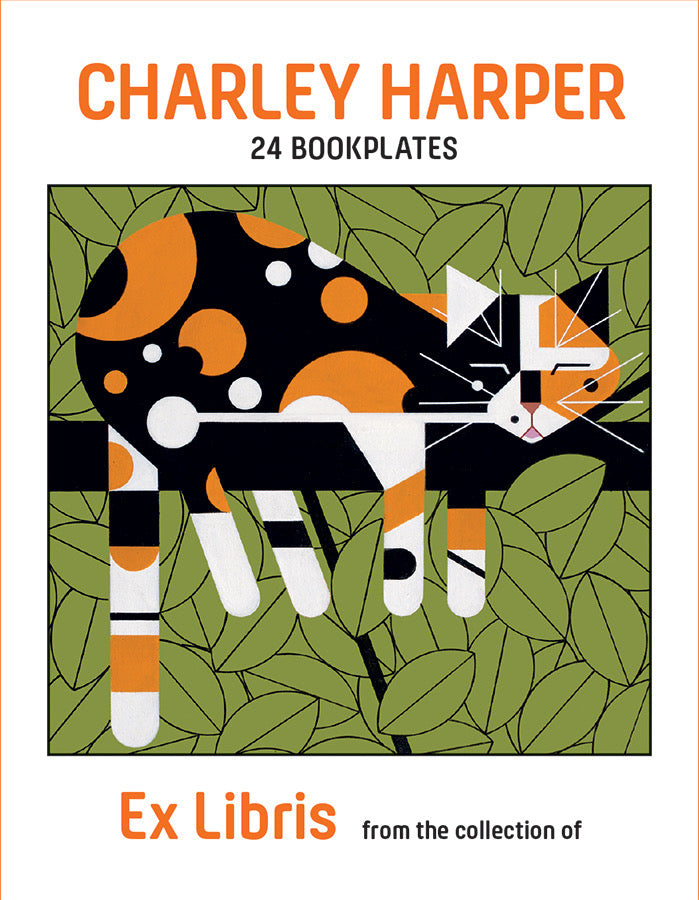 Bookplates - Charley Harper Limp On A Limb    