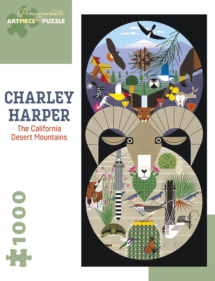 The Rocky Mountains - Charley Harper 1000 Piece Puzzle    