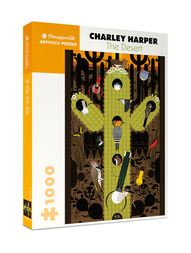 The Desert - 1000 Piece Charley Harper Puzzle    