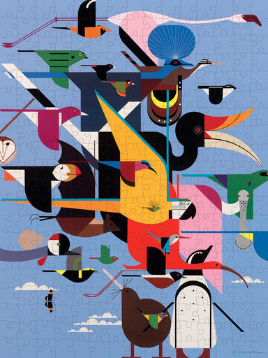 Wings Of The World - 300 Piece Charley Harper Puzzle    