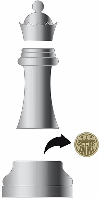 Chess Queen Hanayama Puzzle - Level 3    