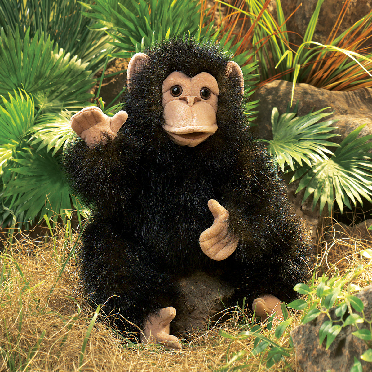 Folkmanis Puppet - Baby Chimpanzee    