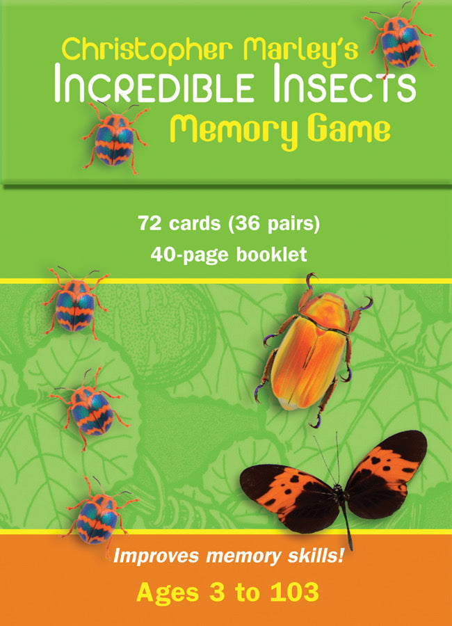 Memory Game - Christopher Marley's Incredible Insects    
