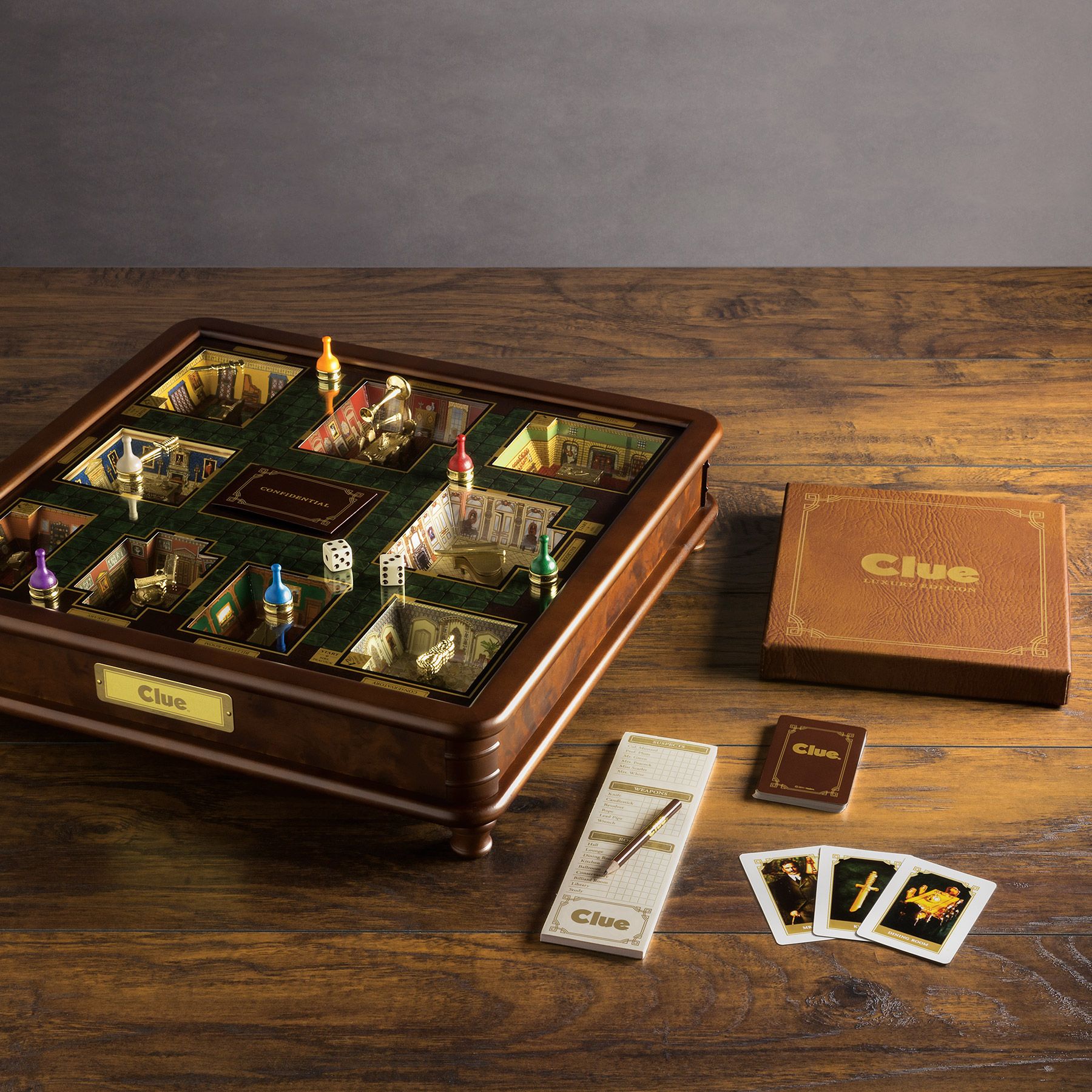 Clue Luxury Edition Board Game    