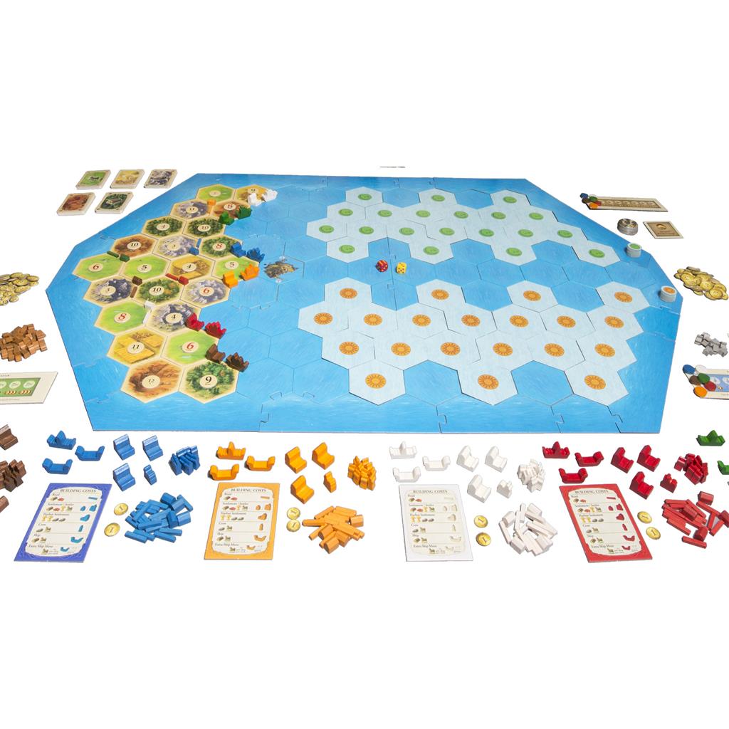 Catan Explorers and Pirates 5-6 Player Extension    