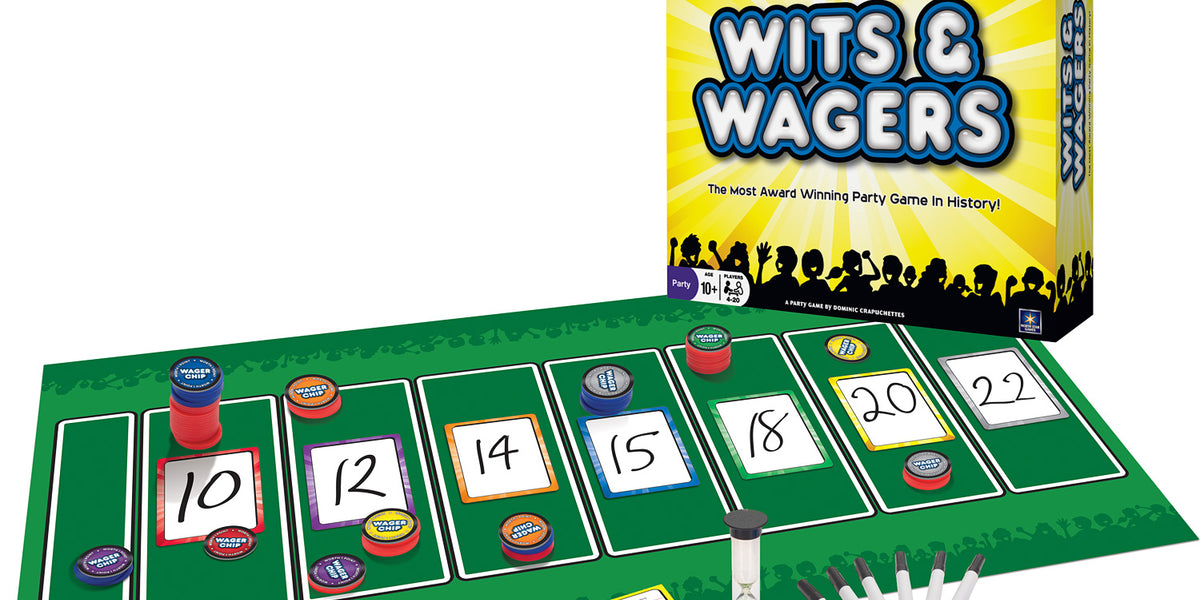 Shops Wits & Wagers Deluxe Trivia Game Sold Out everywhere