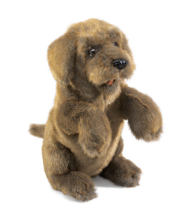 Folkmanis Puppet - Sitting Dog    