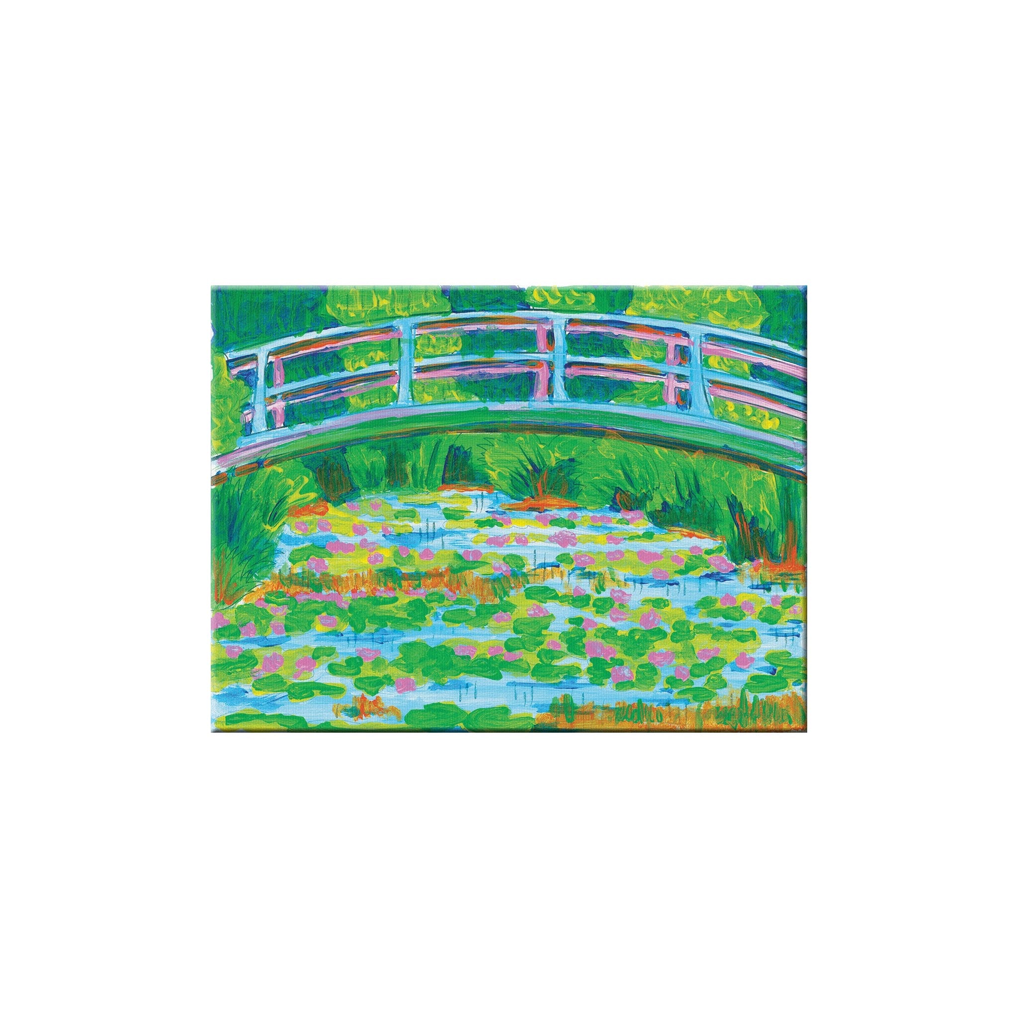 Paint By Number - Japanese Footbridge Monet    