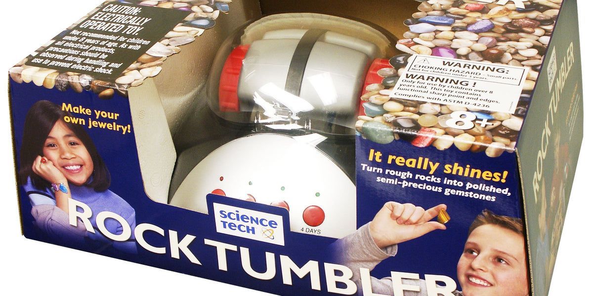 Rock Tumbler Kit Gem Jewelry Rock DIY Polishing Grinding Machine
