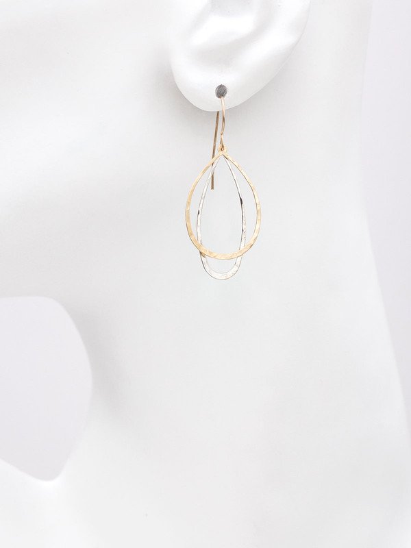 Holly Yashi In The Loop Earrings - Gold/Silver    