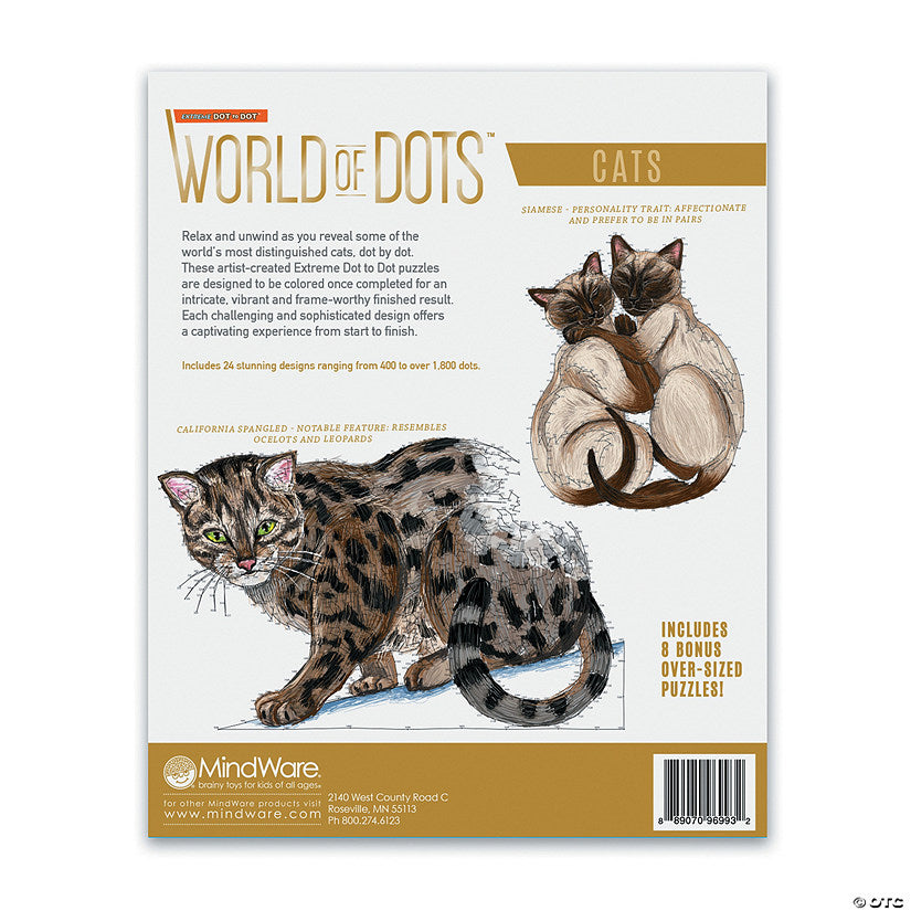 Extreme Dot to Dot World of Dots - Cats    