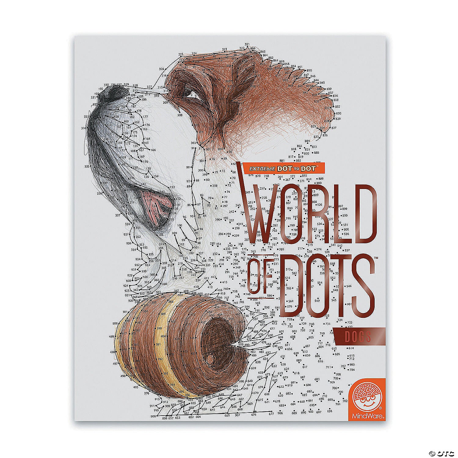 Extreme Dot to Dot World Of Dots - Dogs    