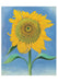 Georgia O'Keeffe Sunflowers Assorted Notecard Folio    