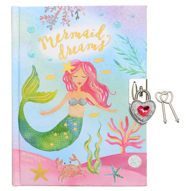 Mermaid Dreams Locking Diary    