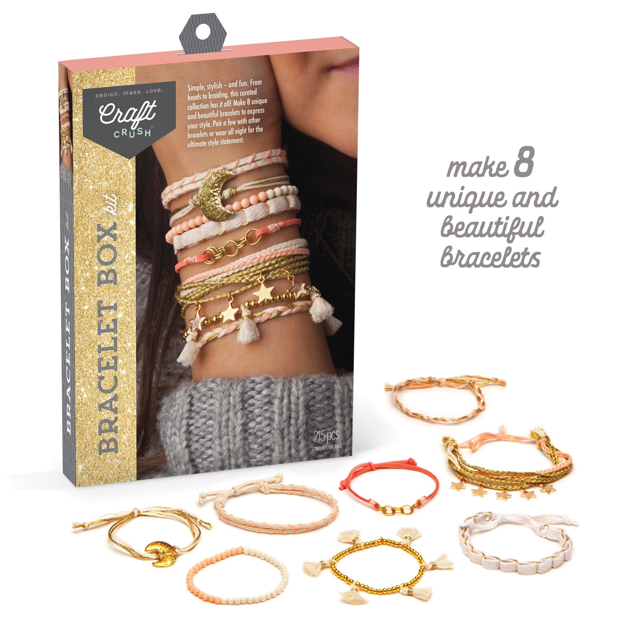 Craft Crush Bracelet Box Kit - Gold — Bird in Hand