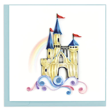 Castle In The Clouds - Blank Quilling Card    