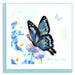 Sympathy Butterfly - Blank Quilling Card    