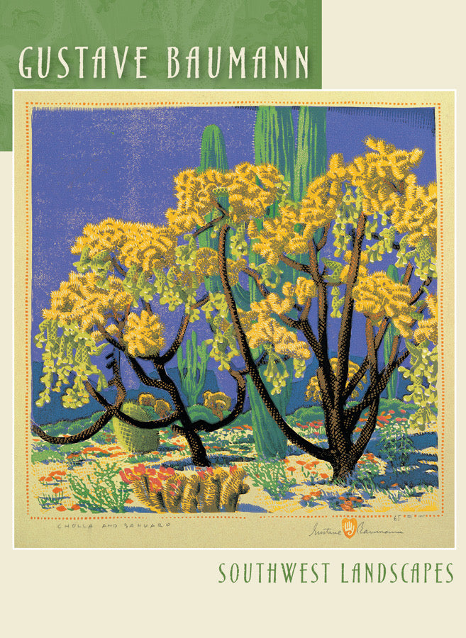 Southwest Landscapes - Gustave Baumann Boxed Assorted Note Cards    