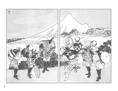 Hokusai - Views of Mt. Fuji Coloring Book    