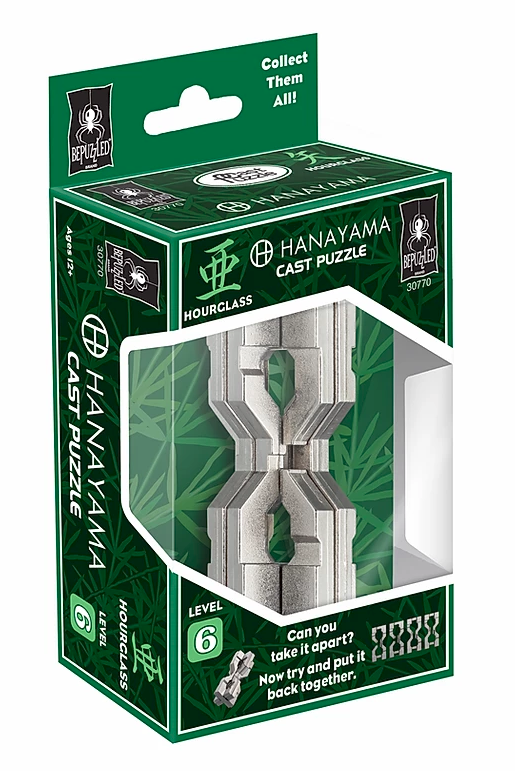 Hourglass Hanayama Puzzle - Level 6    