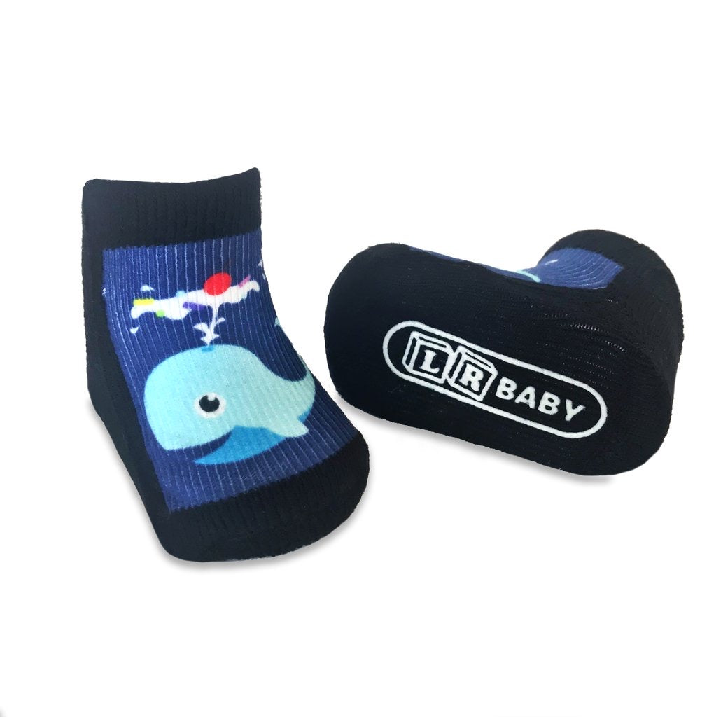 Baby Socks Sundae Whale - 0-6 Months    