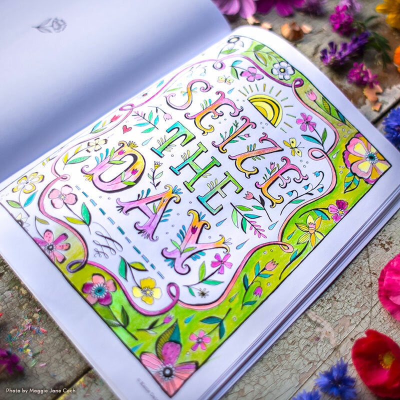 Create Magic - Katie Daisy Coloring Book    