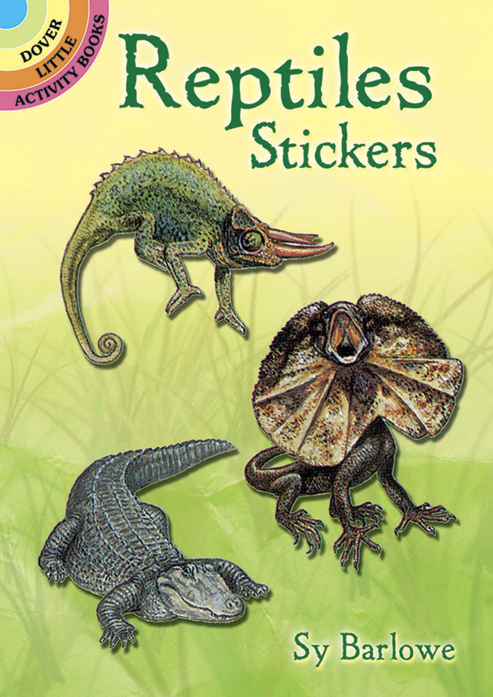 Reptiles Stickers - Little Activity Book    