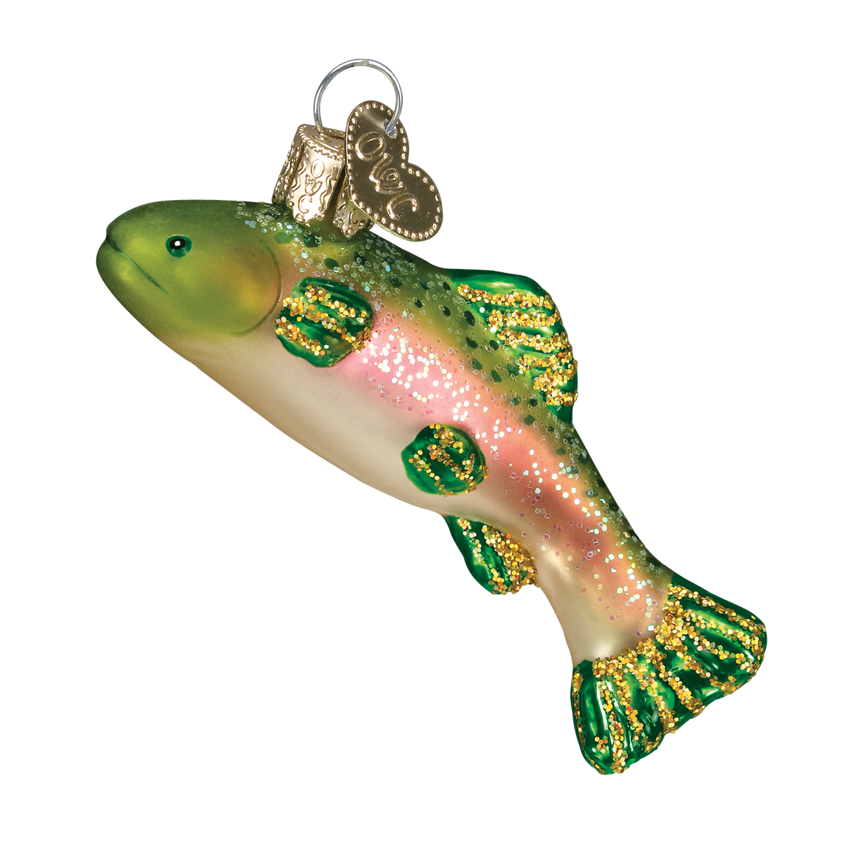 Old World Christmas - Mini Trout Ornament    