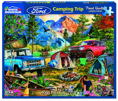 Ford Camping Trip 1000 Piece Puzzle    