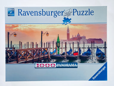 Gondolas in Venice Panorama 1000 piece puzzle    
