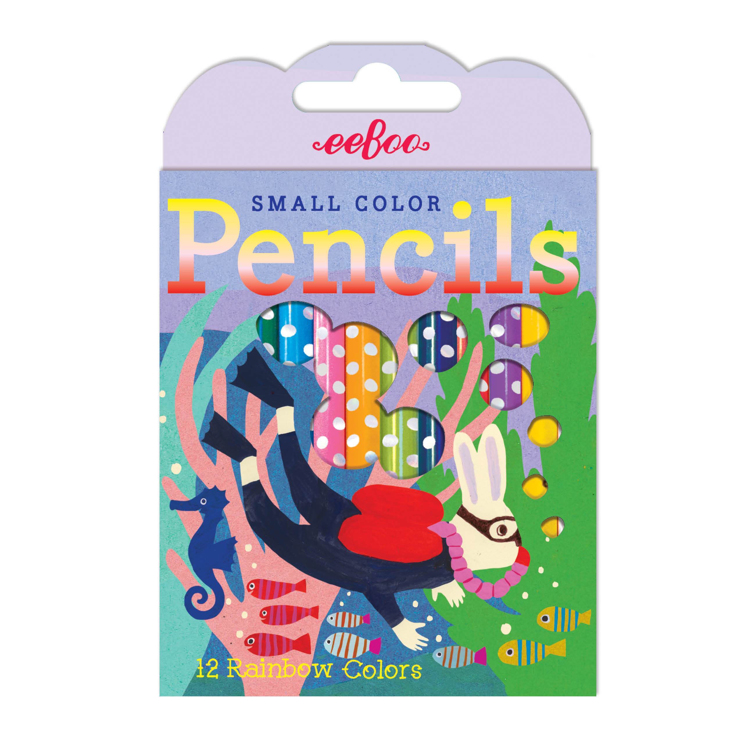 eeBoo Mini Animal Colored Pencils (Single) - Assorted Styles    