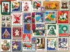 Christmas Stamps 1000 piece puzzle    