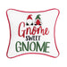 Gnome Sweet Gnome 10x10 Throw Pillow    