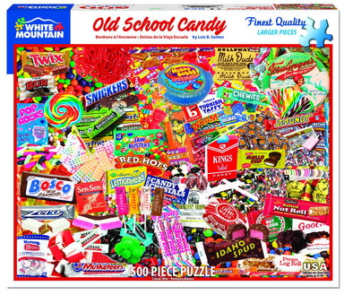 Old School Candy 500 Piece Puzzle    