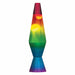 Lava Lamp - 14.5" Rainbow    