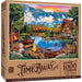 Sunset Canoe 1000 Piece Time Away Puzzle    