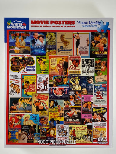 Movie Posters 1000 piece puzzle    