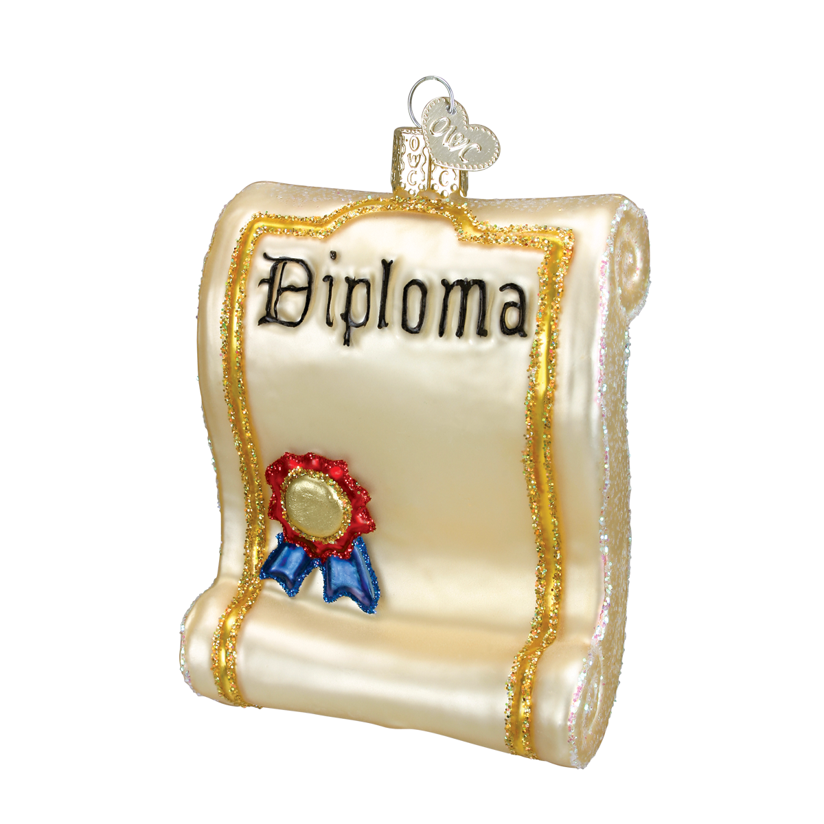 Old World Christmas - Diploma Ornament    