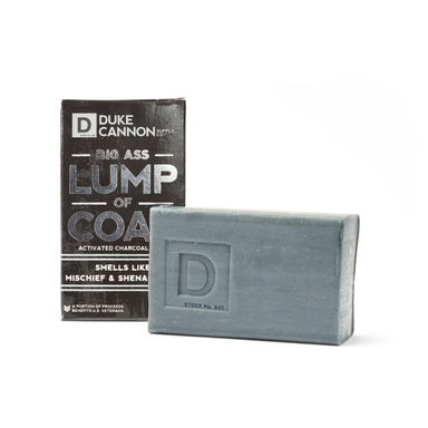 Duke Cannon Big Lump of Coal - Activated Charcoal Soap    